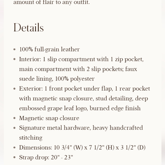 Patricia Nash Beaumont Crossbody Bag - Picture 10 of 14